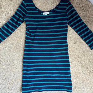 Bodycon Striped Dress